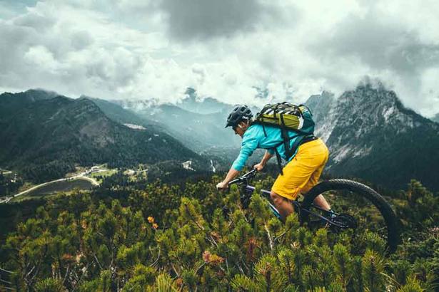 Regen im Mountainbike Urlaub