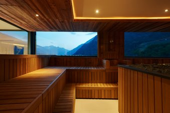 Skysauna presso l'hotel Lindenhof