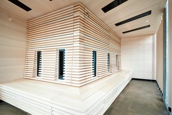 Sauna a infrarossi presso l'hotel Lindenhof
