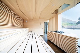 Sauna bio presso l'hotel Lindenhof